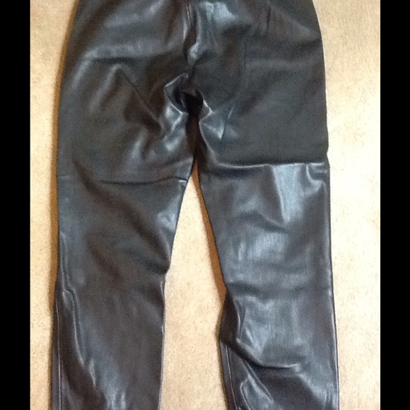 Zara high waist leather leggings NWT - Picture 5 of 8