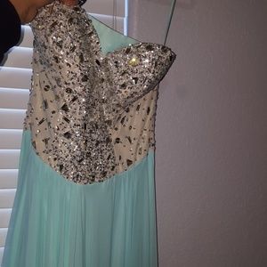 Mint gown