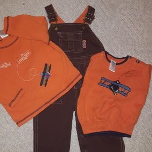 Gymboree airplane set 6 to 12 months