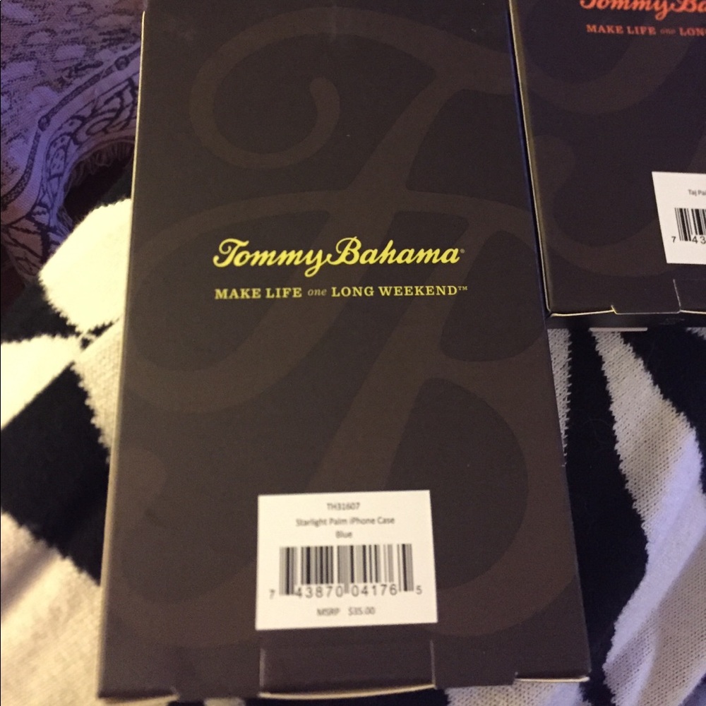 Lot of 2 tommy Bahama iPhone 5 cases  new - Picture 4 of 5
