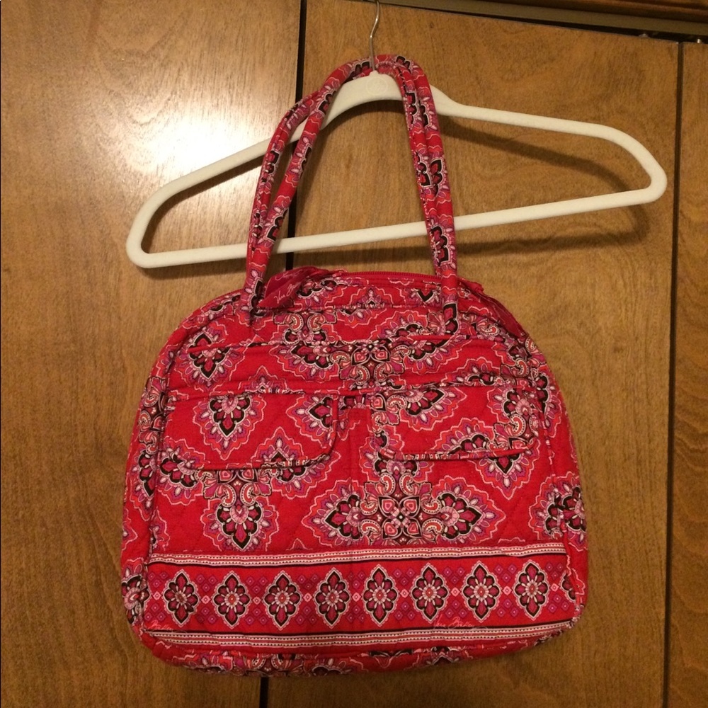 Red Vera Bradley handbag
