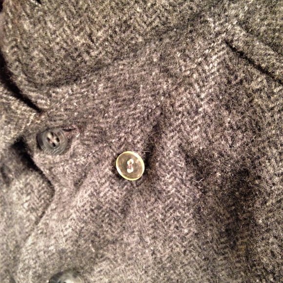 J Ashford Solid Grey Medium Shacket - Picture 4 of 8