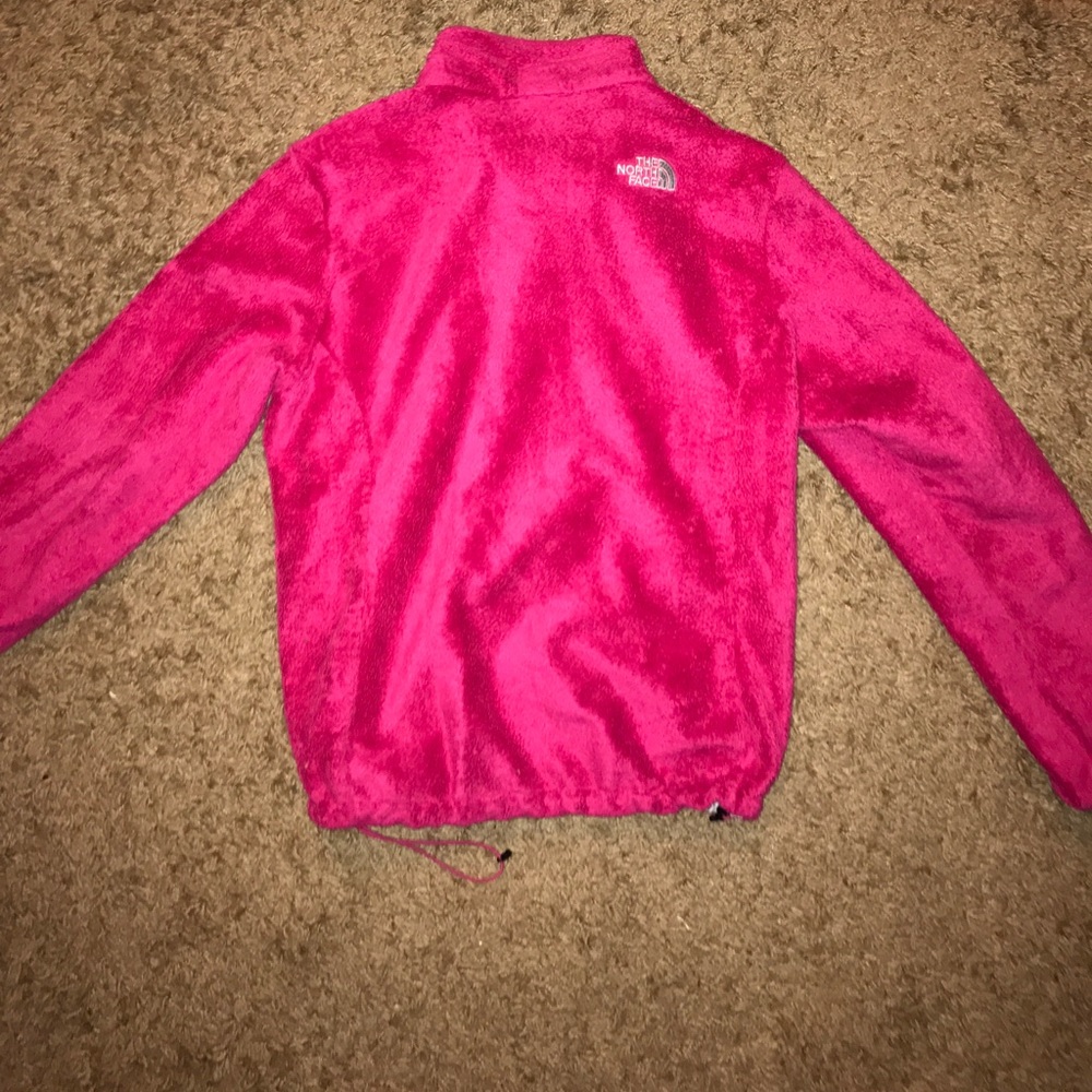 PINK fuzzy NorthFace