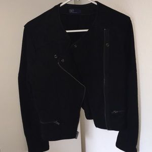 Gap Moto-Style Sweatshirt, Size: L