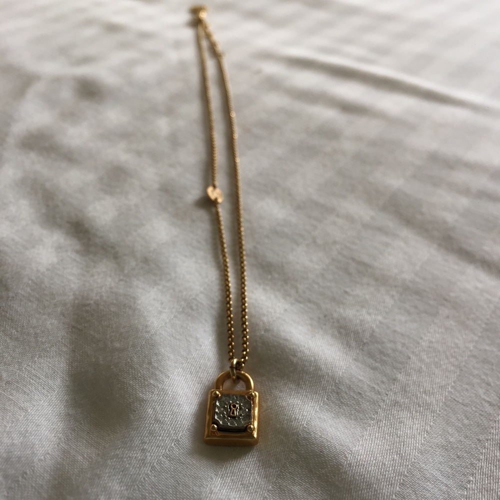 Juicy Couture Gold Locket Necklace