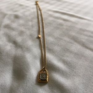 Juicy Couture Gold Locket Necklace