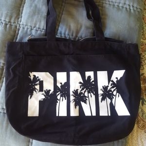 Victoria's Secret PINK large canvas tote bag