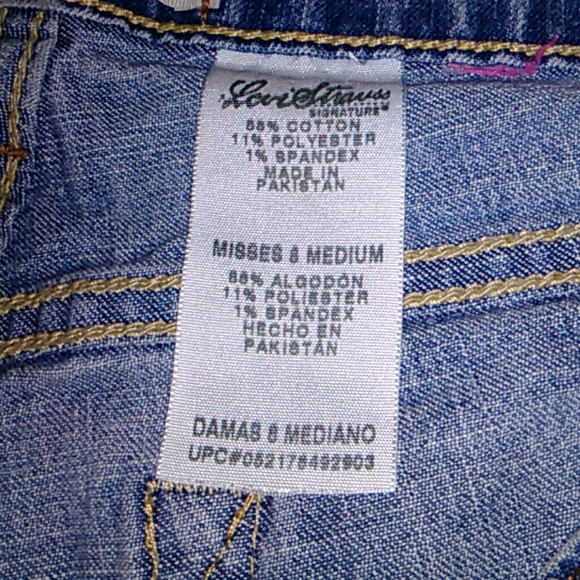 Levi's Straus Women's 8 Mid Rise Bootcut Jeans - Picture 5 of 5