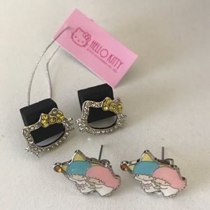 Hello Kitty Sanrio earrings