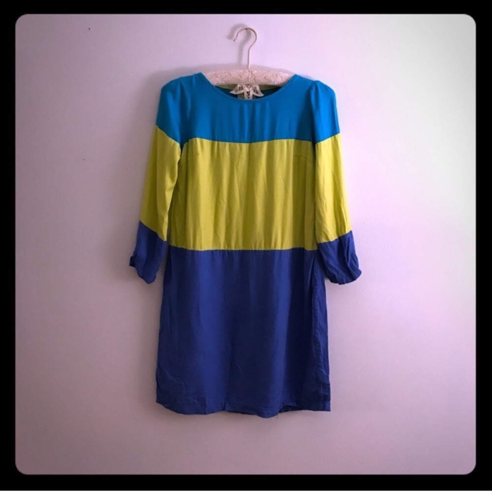 Anthropologie Striped Shift Dress