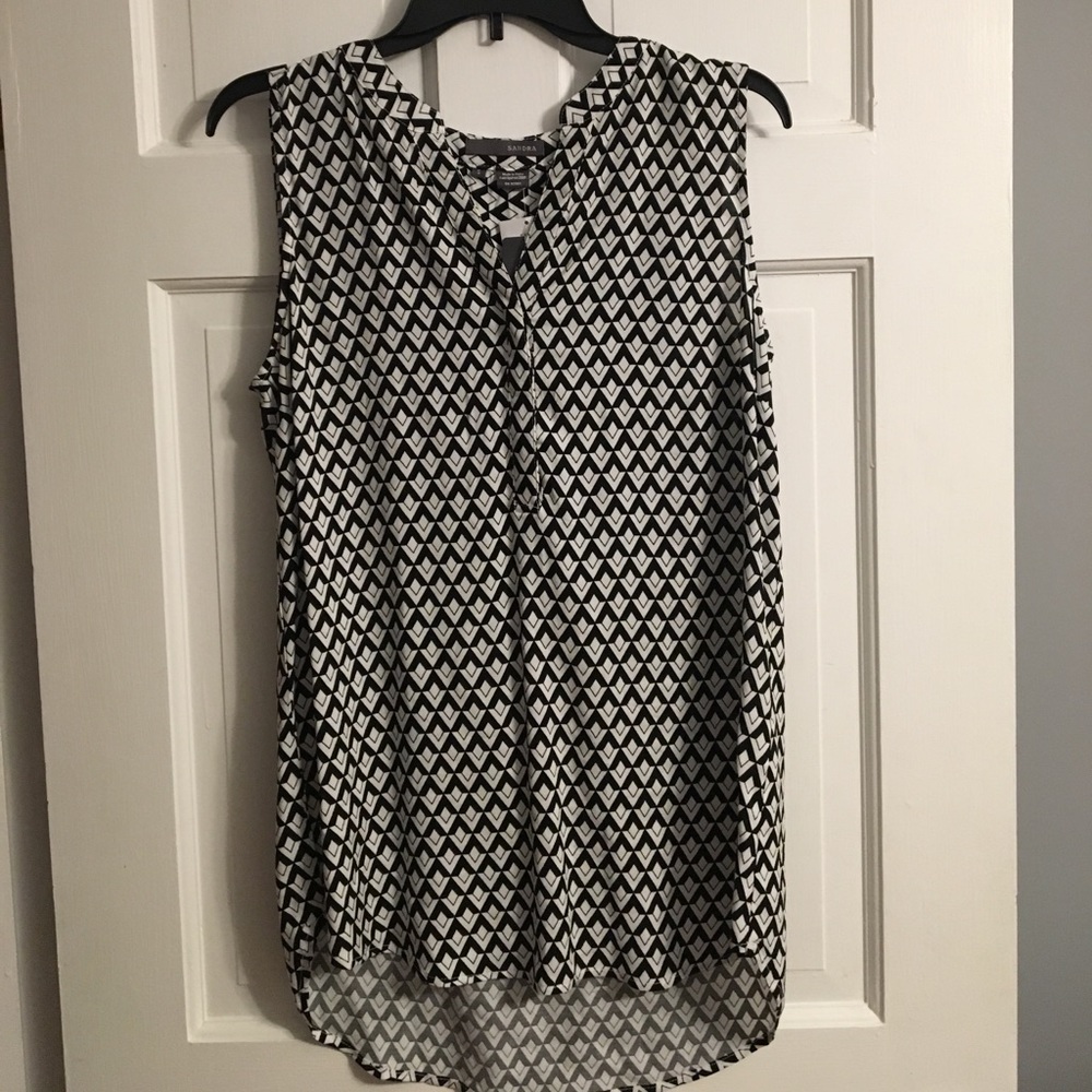 Sandra Ingrish sleeveless blouse