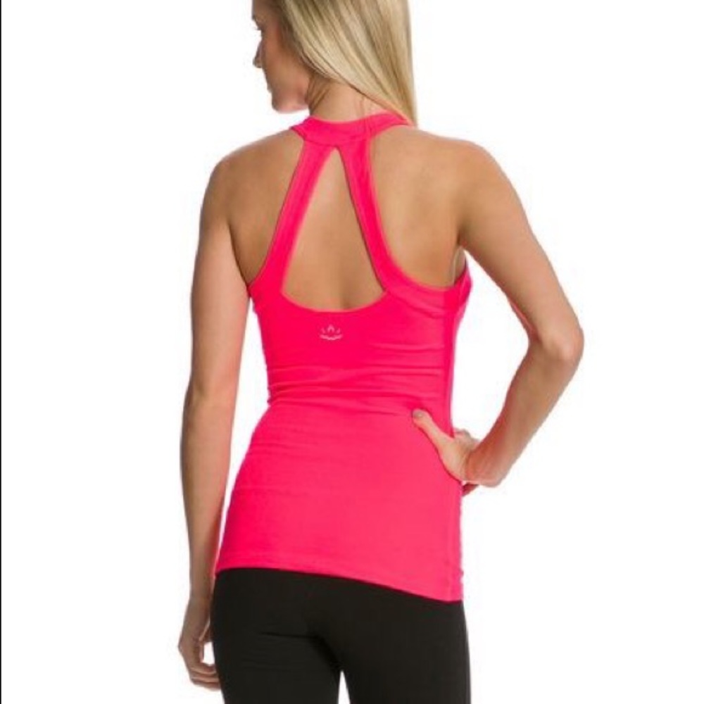 Beyond Yoga Open Back Curved Supplex Tank