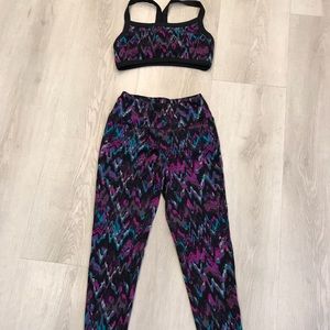 Yoga outfit super cute matching set