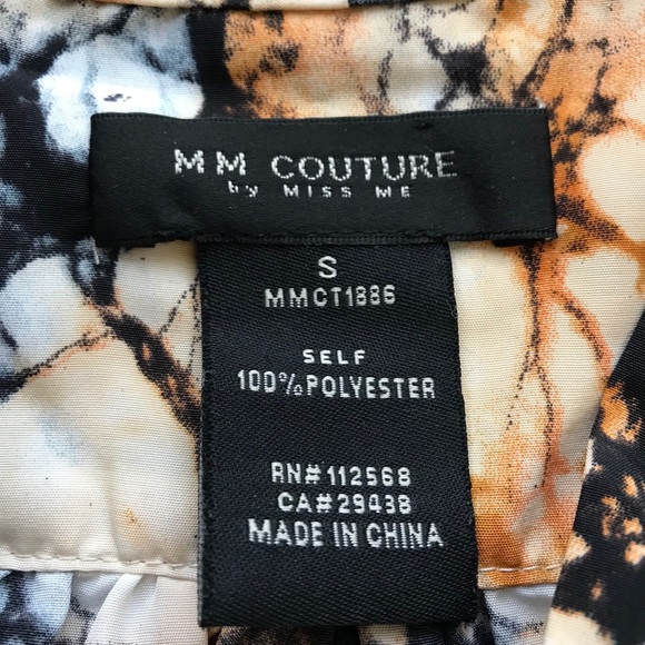 Gorgeous couture marble blouse from buckle - Picture 4 of 4