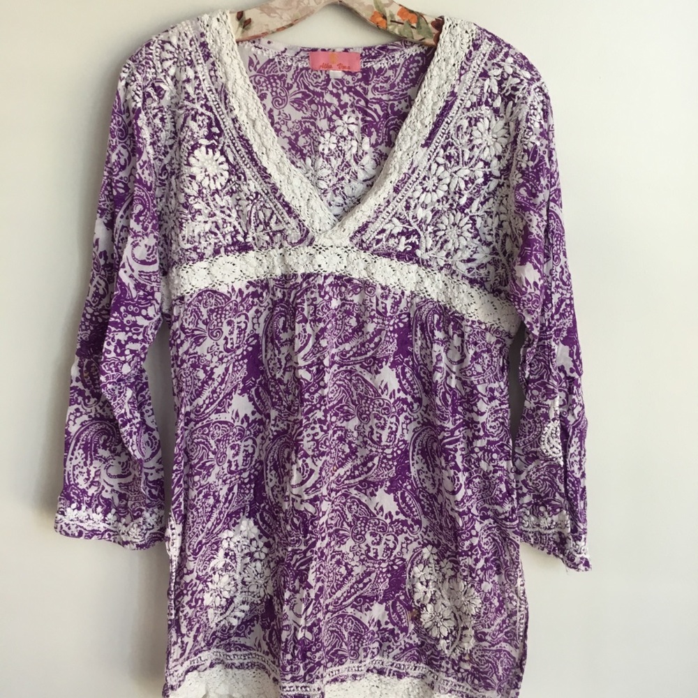 Women's Floral print tunic top