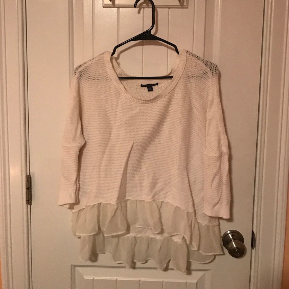 White sweater