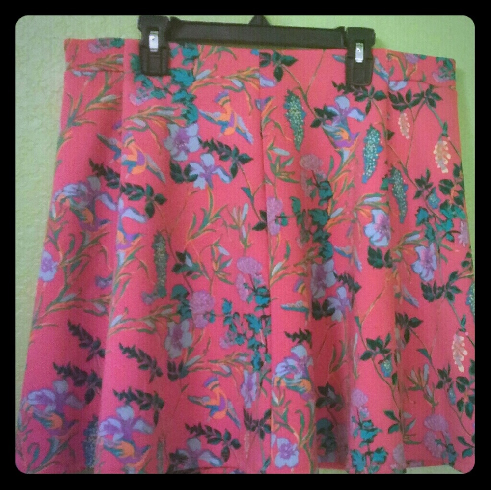 Floral skirt