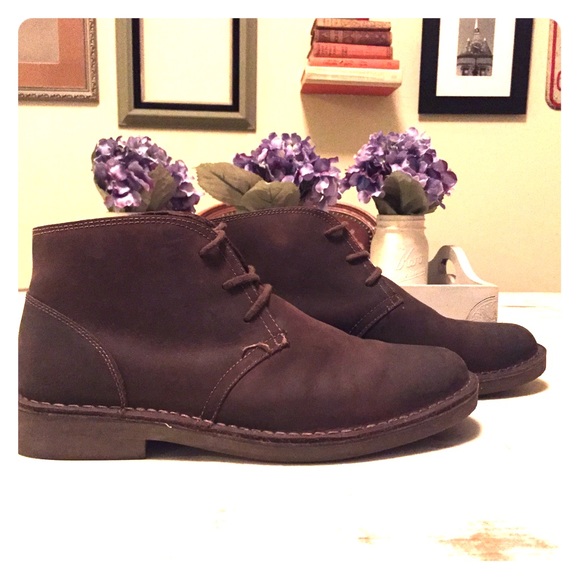 dockers tussock men's leather chukka boots