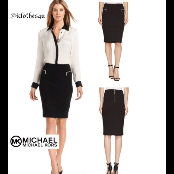 Michael Kors Dresses & Skirts - MIchael Kors Ponte Knit Pencil Skirt