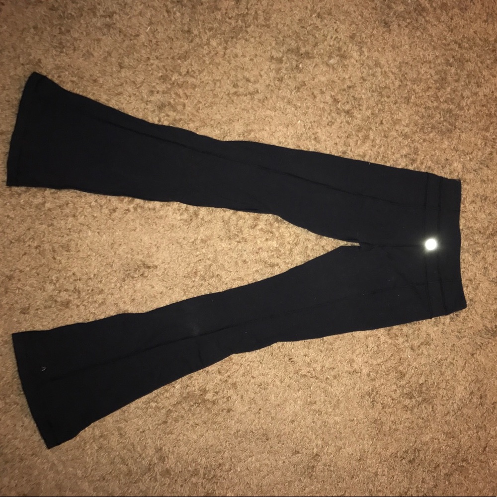 Lululemon reversible yoga pants /black