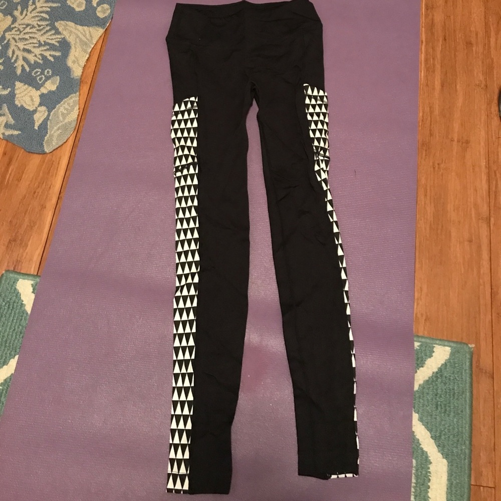 Black workout pants