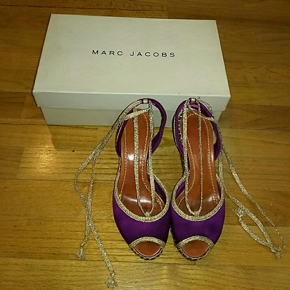 MARC JACOBS Espadrille Wedge Sandal
