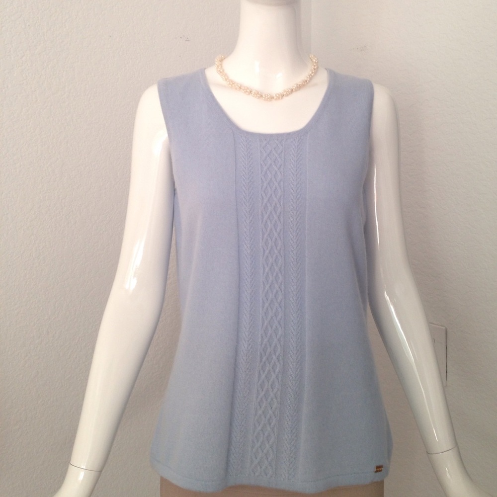 Tesori sleeveless Cashmere Sweater
