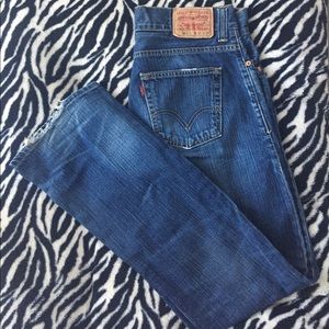 Levi’s men’s 525 bootcut w32 L 34