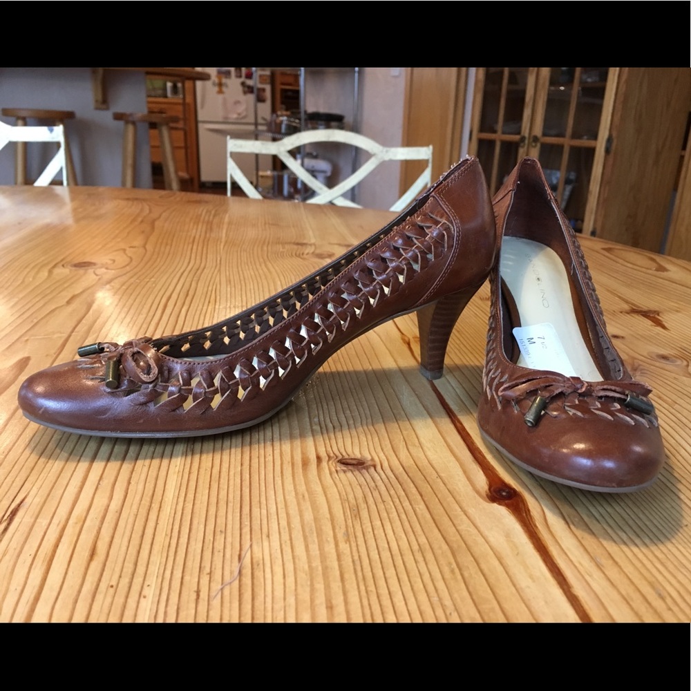 Bandolino Brown Leather Heels
