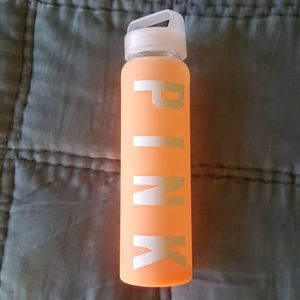 Victoria's Secret PINK glass water bottle