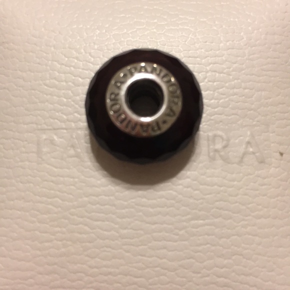 New Pandora Deep Purple Fascinating Glass Bead - Picture 3 of 4