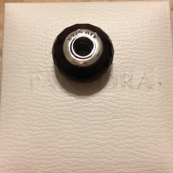 New Pandora Deep Purple Fascinating Glass Bead - Picture 4 of 4