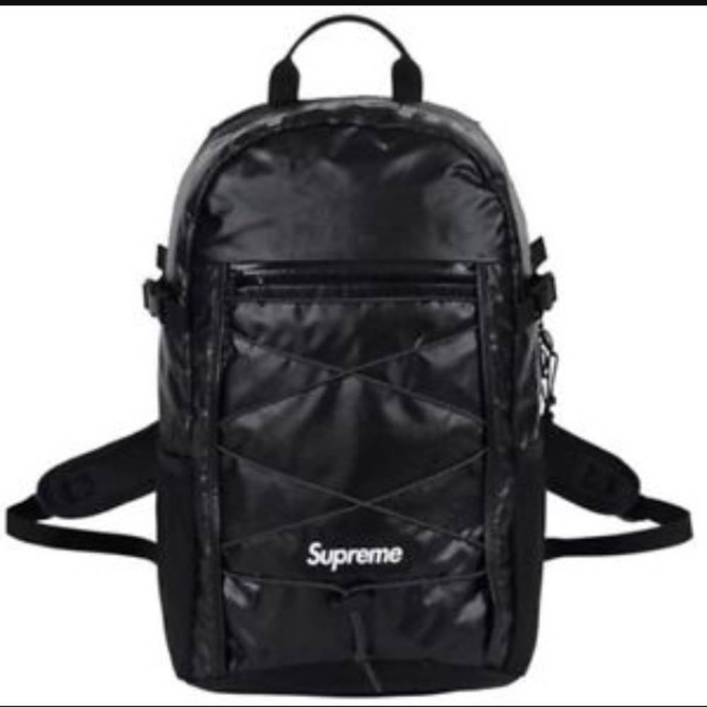 Supreme black backpack