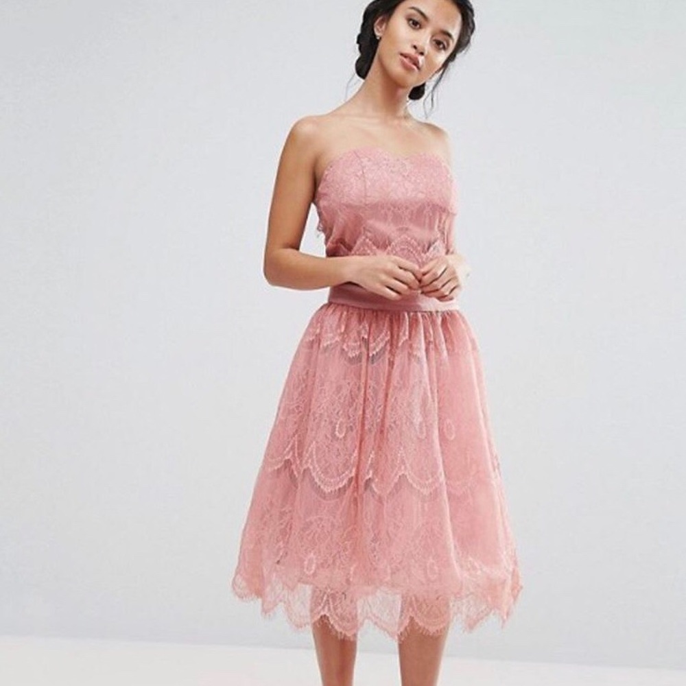 ASOS Chi Chi London Limited Edition Lace Skirt