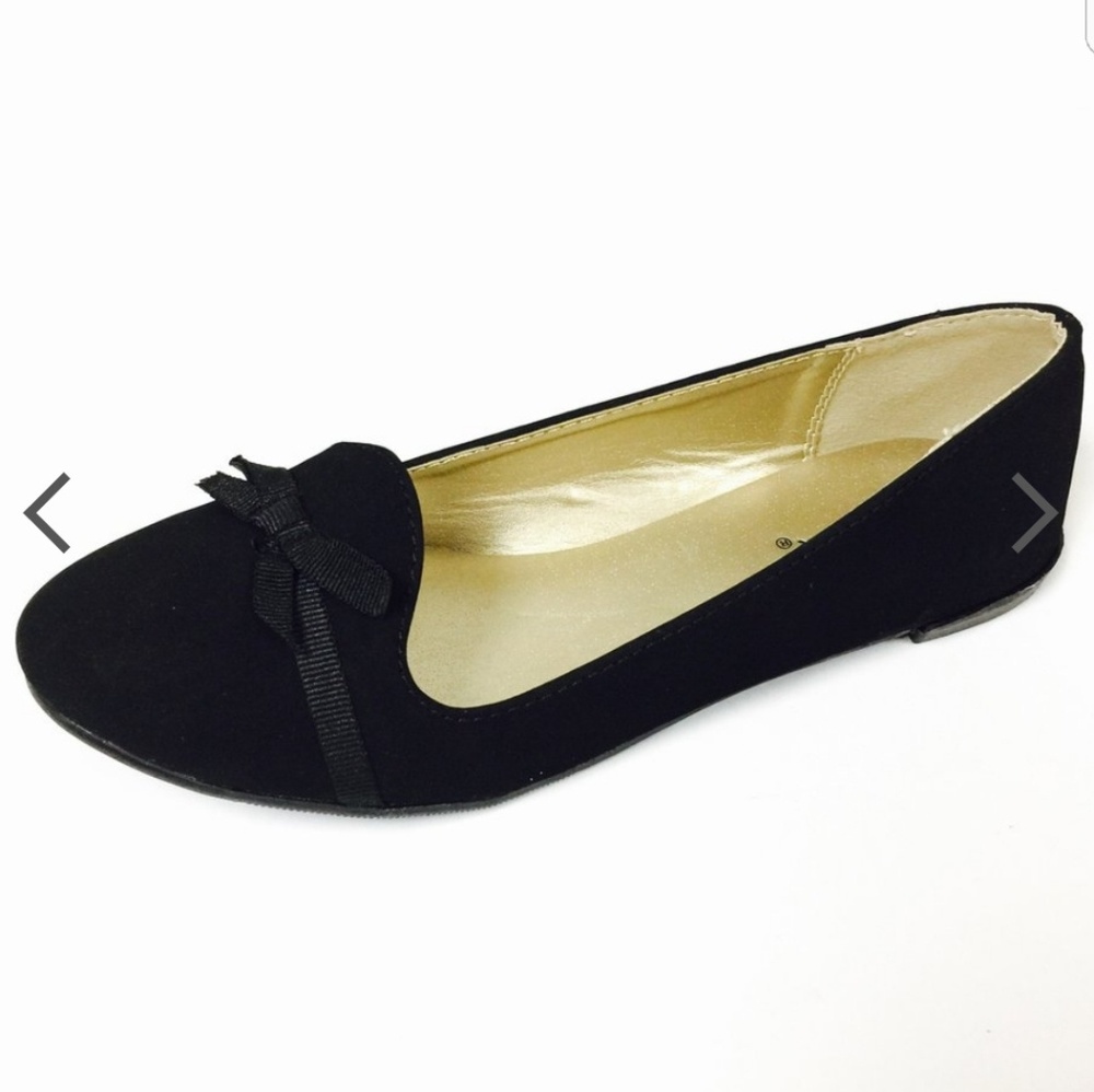 🎉 Sale 🎉black women flats  shoes with box