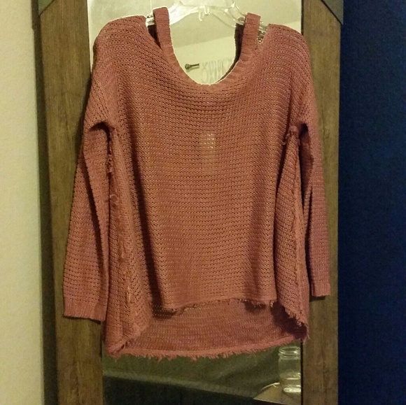 two piece knit outfit