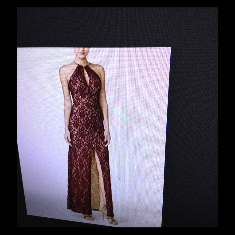 Halter Lace Gown