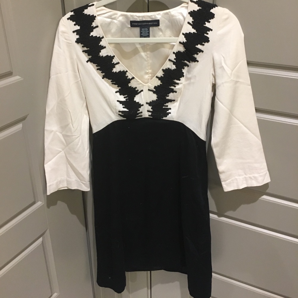 French connection v-neck dress