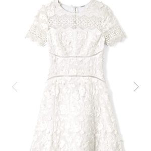 New with tag Elie tahari adina white dress