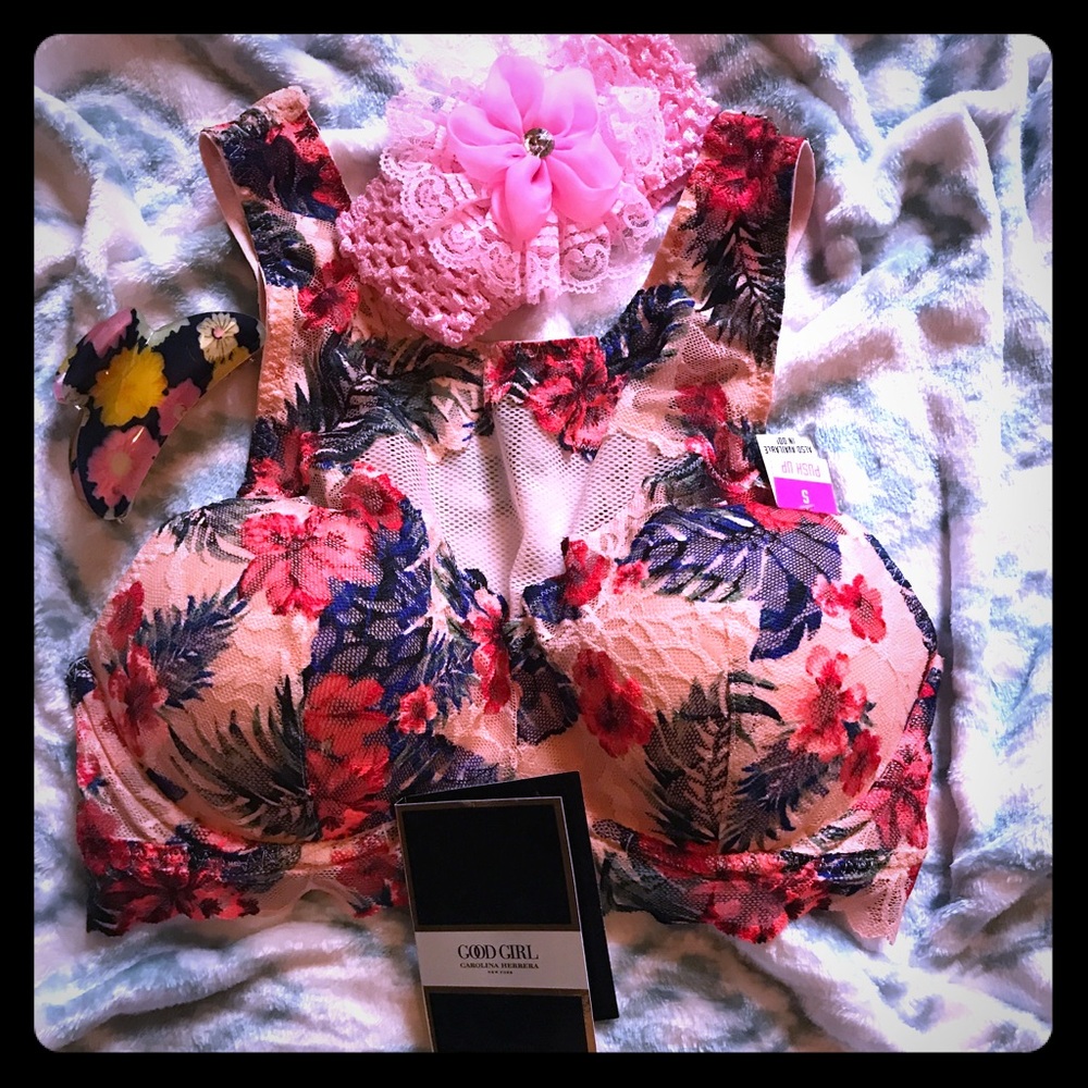 Pink Victoria’s Secret Lace Bralette