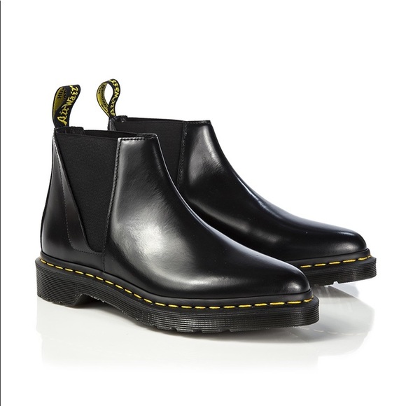 dr martens pointed chelsea boots