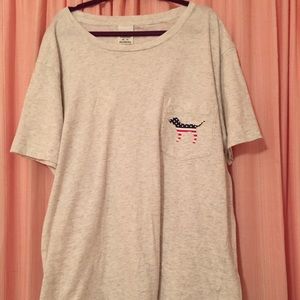 FOURTH OF JULY PINK TEE