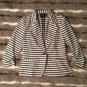 Christian Siriano New York 3/4 sleeve blazer