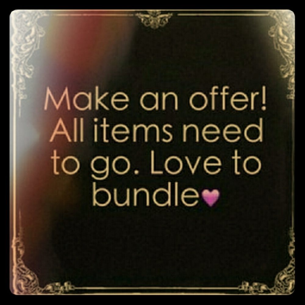 Reasonable offers accepted!