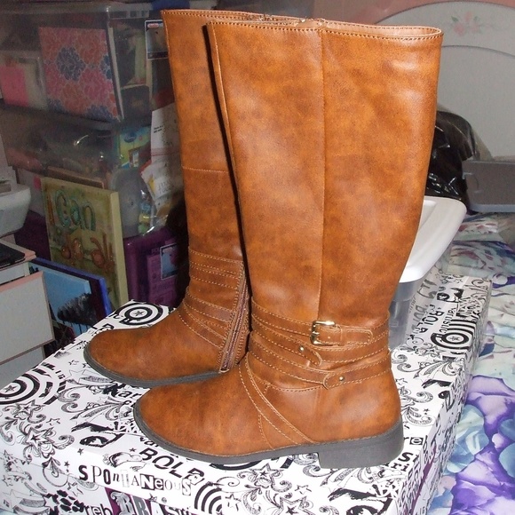 Brash Shoes - Cognac Boots