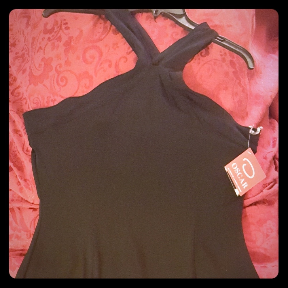 Oscar De La Renta Black Dress