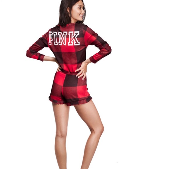 Victoria’s Secret Pink Sleep Romper - Picture 4 of 4