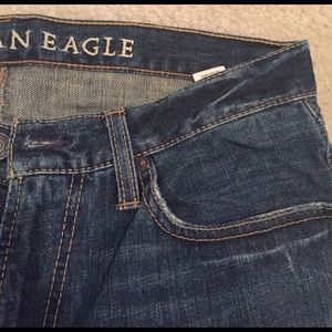 AE Low Rise Boot Jeans 32/32 Medium Wash