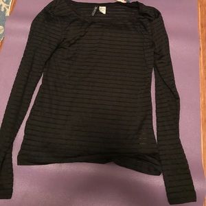 Black long sleeve, shear
