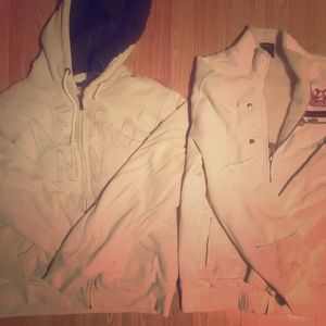 Large warm fleece lined sweatshirts